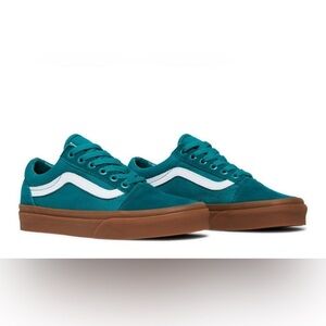 Vans Unisex Off The Wall 500714 Green Casual Shoes Sneakers Size M 9 W 10